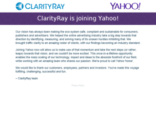 clarityray.com screenshot