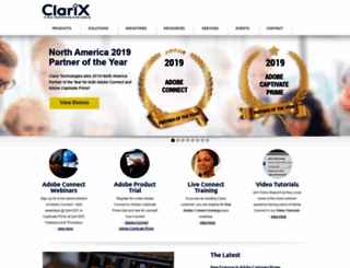clarix.com screenshot