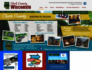 clark-cty-wi.org screenshot