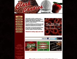 clarkcandies.com screenshot