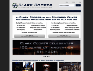 clarkcooper.com screenshot