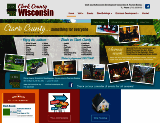 clarkcountywi.org screenshot