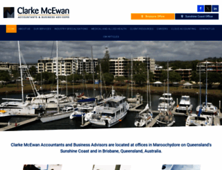 clarkemcewan.com.au screenshot
