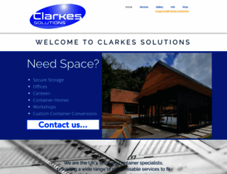 clarkes.solutions screenshot