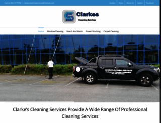 clarkescleaningservices.com screenshot