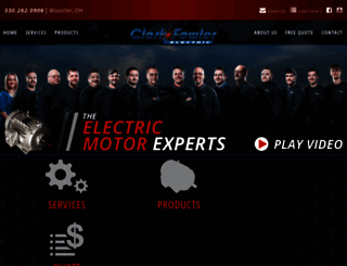 clarkfowlerelectric.com screenshot