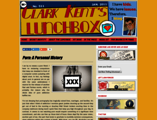 clarkkentslunchbox.com screenshot