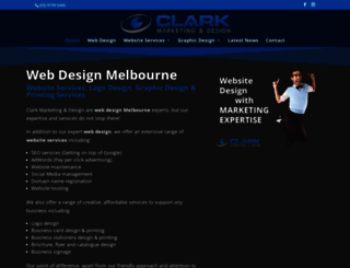 clarkmarketing.com.au screenshot