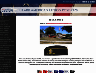 clarknjlegion328.org screenshot
