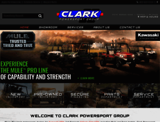 clarkpowersport.com screenshot