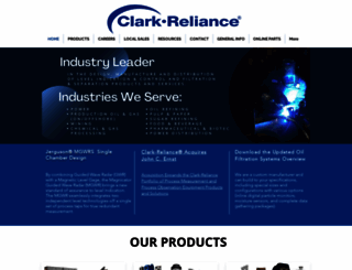 clarkreliance.com screenshot