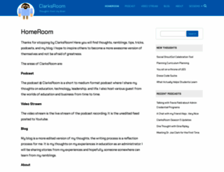clarksroom.com screenshot