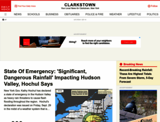 clarkstown.dailyvoice.com screenshot