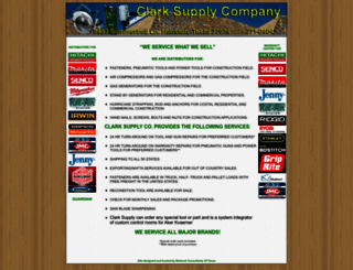 clarksupplyco.com screenshot