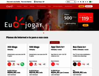 claro.com.br screenshot