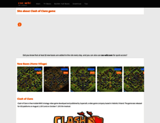 clash-of-clans-wiki.com screenshot