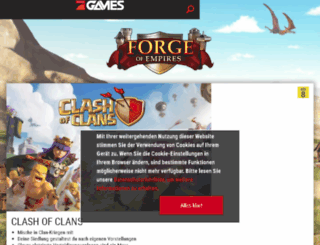 clash-of-clans.prosiebengames.de screenshot