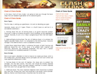 clashofclans-guide.com screenshot