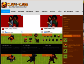 clashofclans.web.tr screenshot
