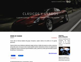clasicosyusados.weebly.com screenshot