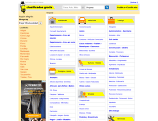 clasificadosgratis.com.uy screenshot
