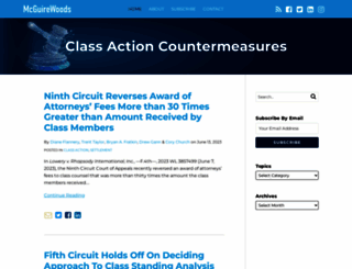 classactioncountermeasures.com screenshot