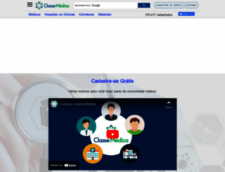 classemedica.com.br screenshot