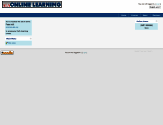 classes.ala.org screenshot
