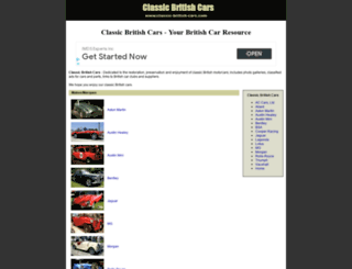 classic-british-cars.com screenshot