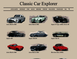 classic-cars-welcome.co.uk screenshot