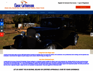 classic-carstore.com screenshot