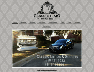 classic-limos.com screenshot