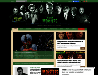 classic-monsters.com screenshot