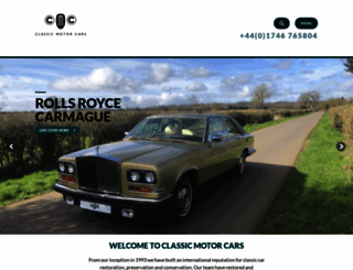 classic-motor-cars.co.uk screenshot