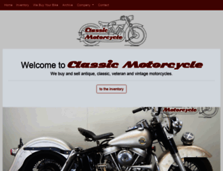 classic-motorcycle.com screenshot