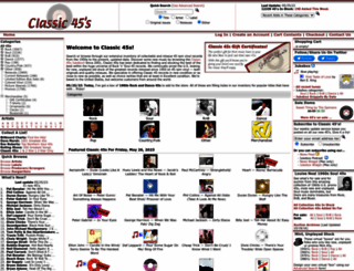 classic45s.com screenshot