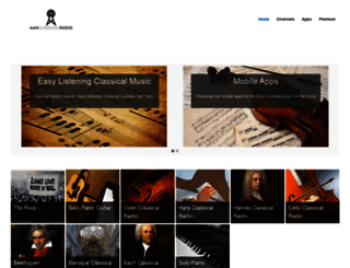 classical.aahradio.com screenshot