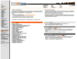 classicaland.com screenshot