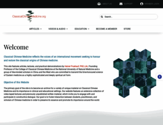 classicalchinesemedicine.org screenshot