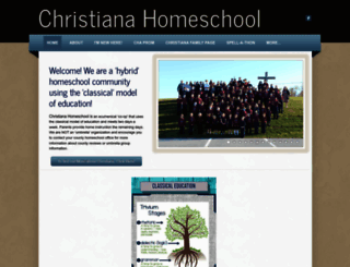 classicalchristianahomeschool.com screenshot