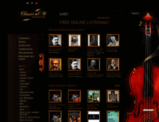 classicalm.com screenshot