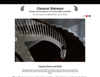 classicalstairwaysinc.com screenshot