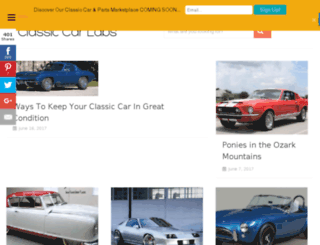 classiccarlabs.com screenshot