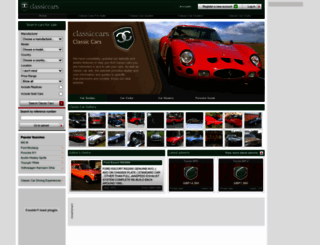 classiccars.co.uk screenshot