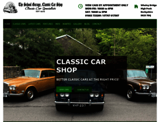 classiccarshop.co.uk screenshot