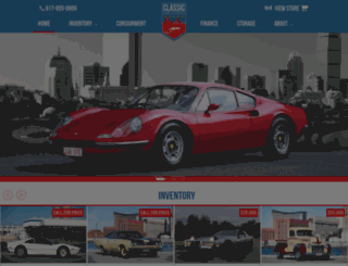 classiccarsofboston.com screenshot