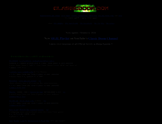 classicdoom.com screenshot