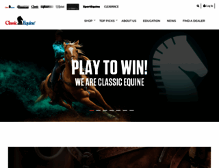 classicequine.com screenshot
