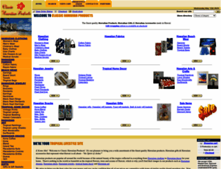classichawaiianproducts.com screenshot
