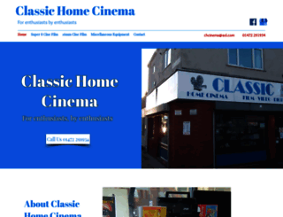 classichomecinema.co.uk screenshot